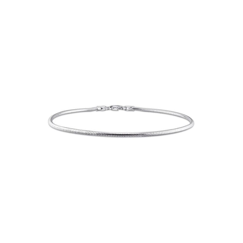 Italian Silver Snake Chain Bracelet